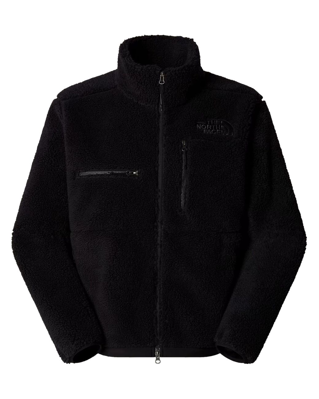 The North Face Zip Up Fleece Jacket in Black for Men Lyst UK