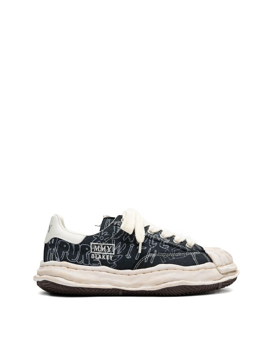 Maison Mihara Yasuhiro White Blakey Og Sole Sneakers for men