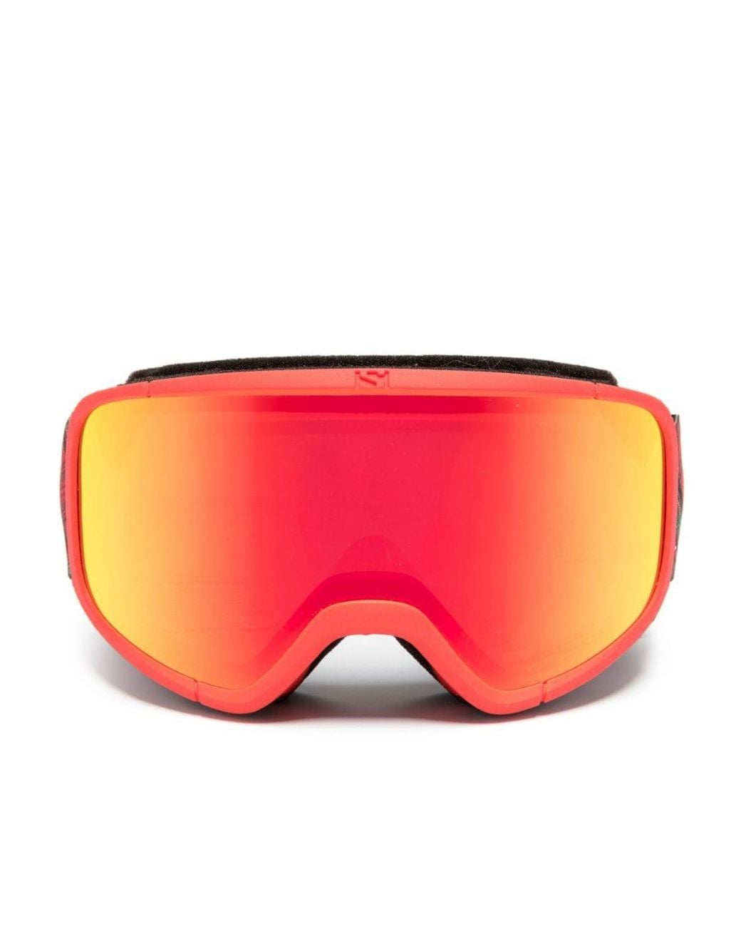 ERL Pink Biker-Style Frame Mirrored Sunglasses for men
