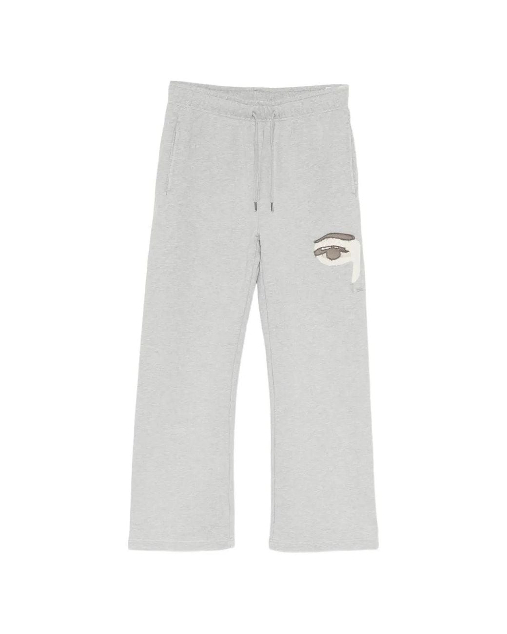 Kidsuper White Face Sweatpants for men
