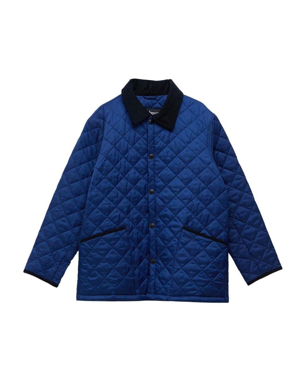 Barbour Blue Diamond Quilted Jacket for men
