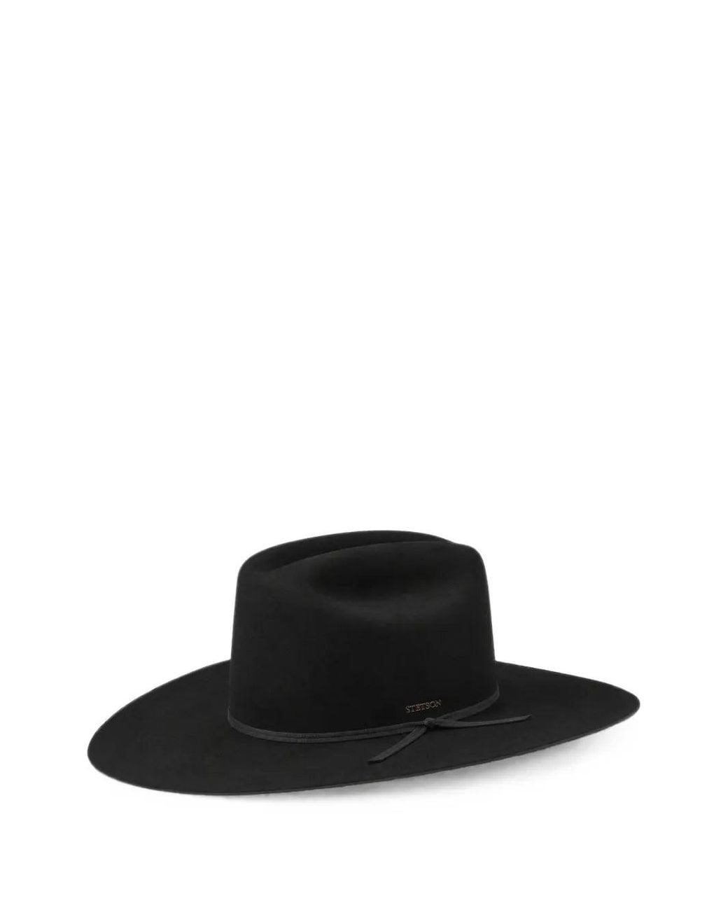 Stetson Black Wool Felt Hat for men