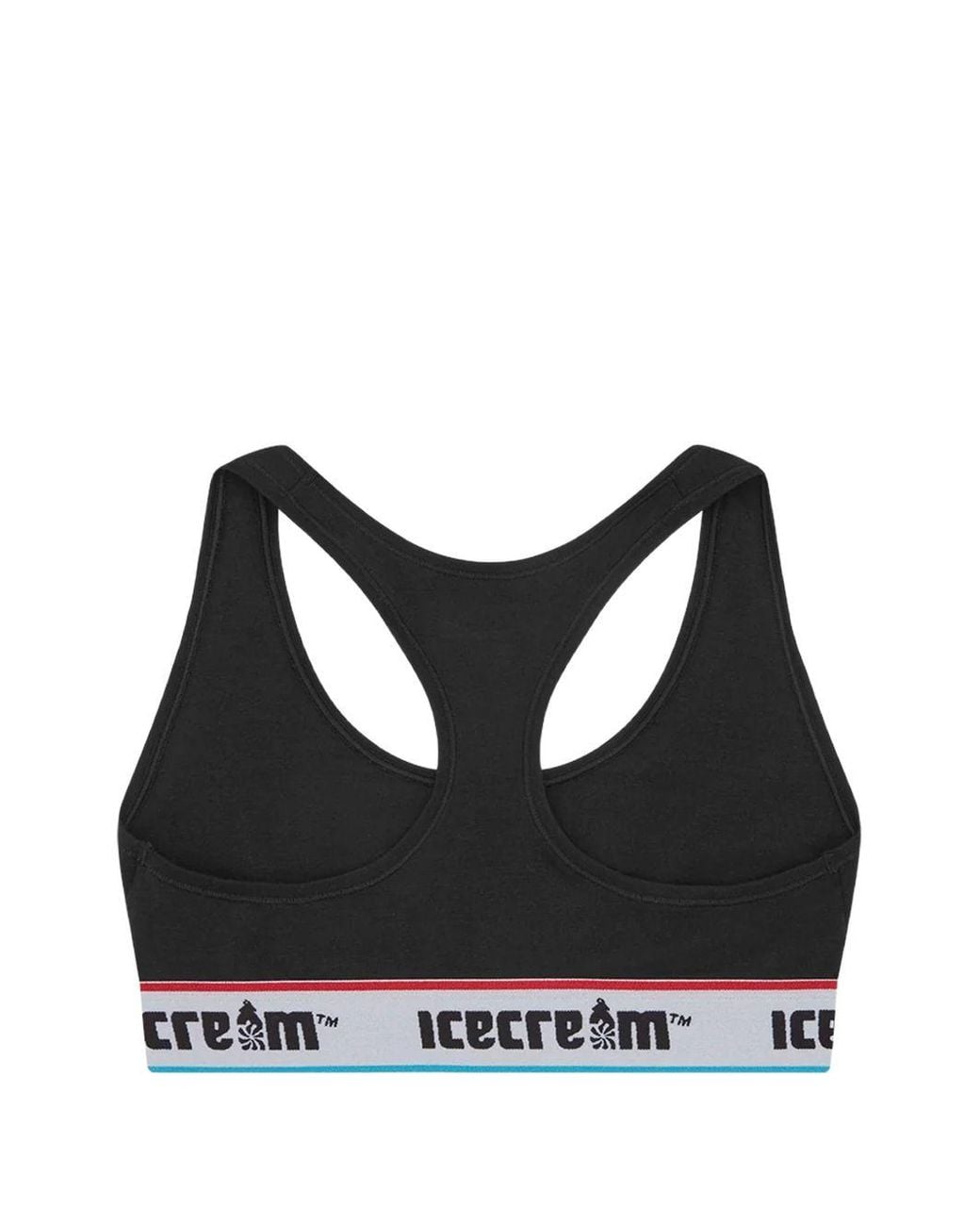ICECREAM Black Logo-Band Top for men