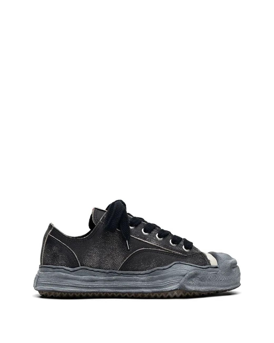 Maison Mihara Yasuhiro Black Hank Og Chunky-Sole Sneakers for men