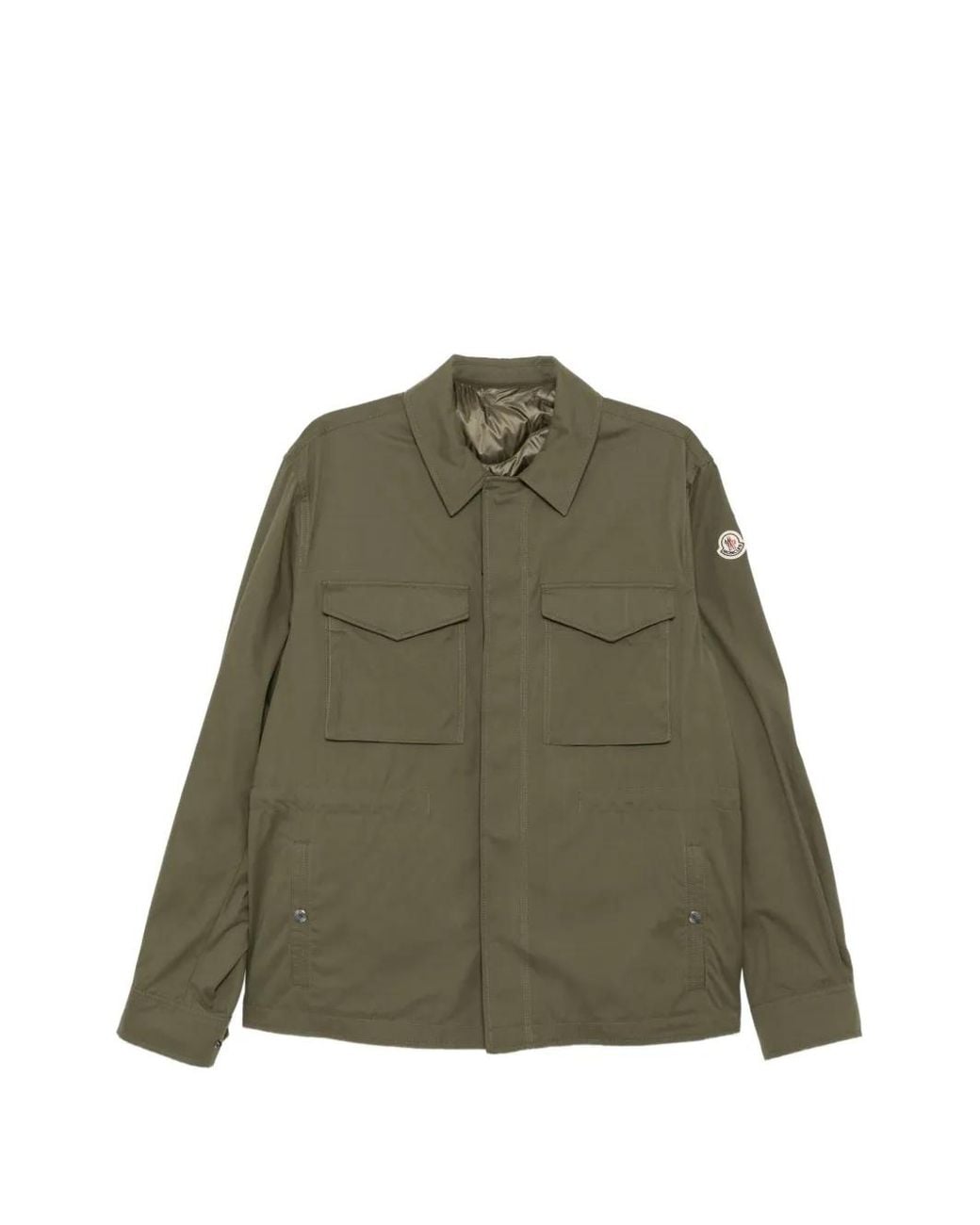 Moncler Green Roquille -In-1 Reversible Down Shirt Jacket for men