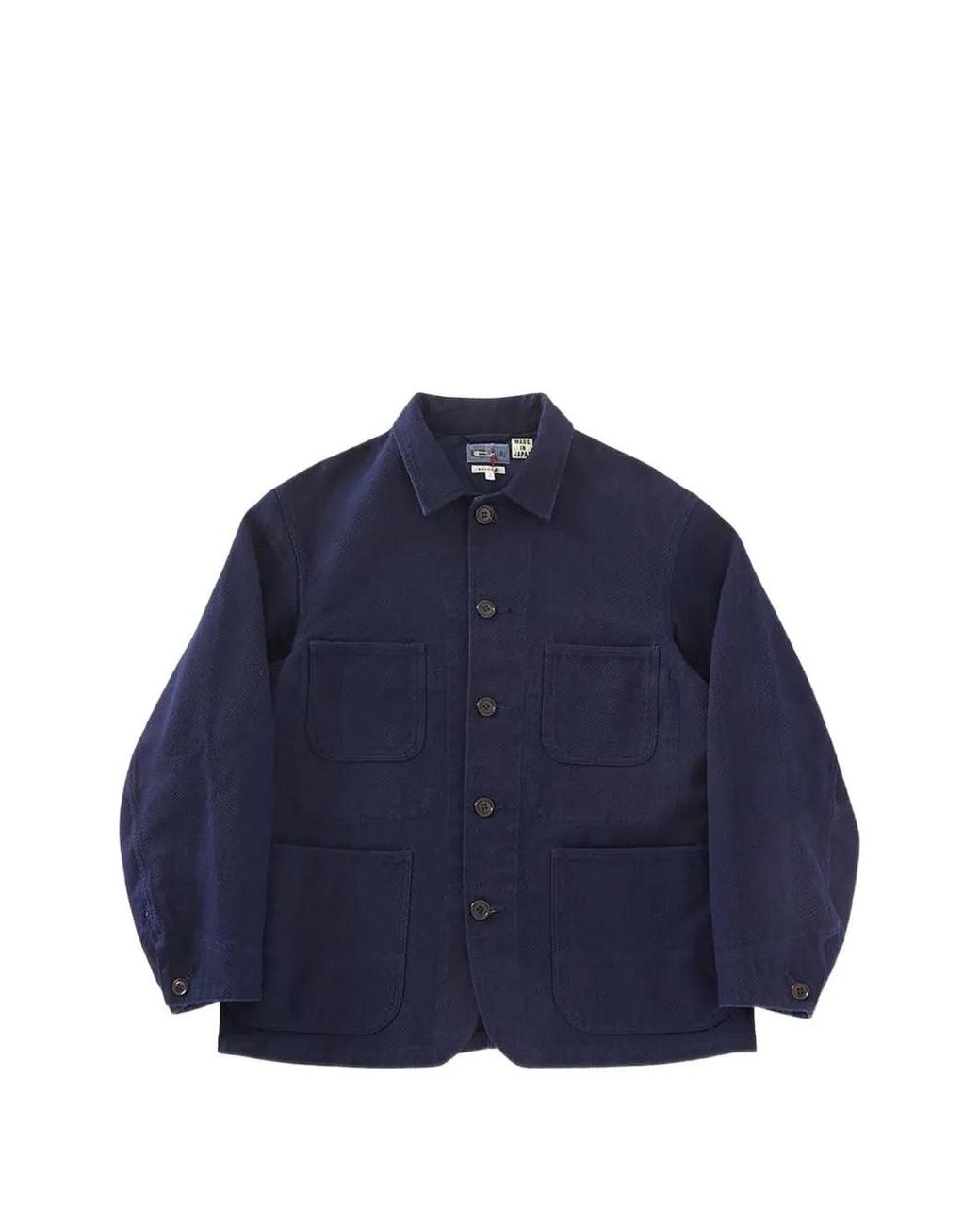 Blue Blue Japan Blue Patch-Pocket Jacket for men