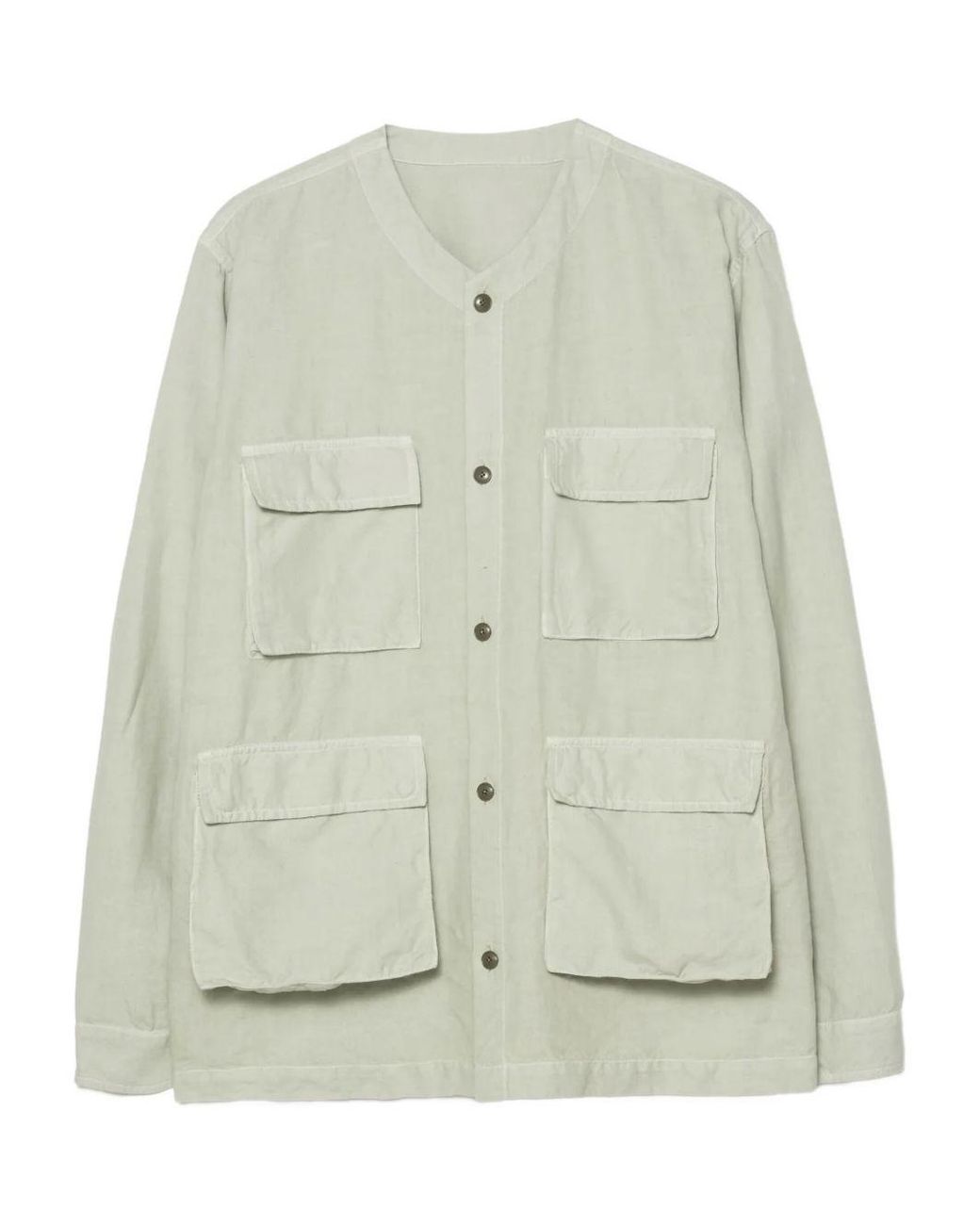 Maharishi Gray Bdu Cargo Shirt for men