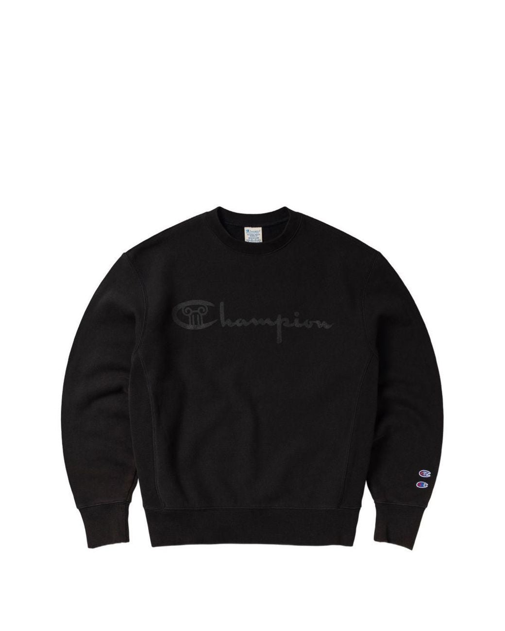 Champion Black X Aries Logo-Print Sweatshirt
