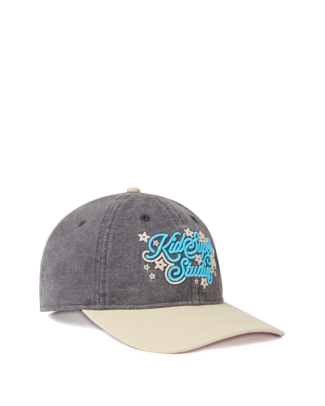 Kidsuper Blue Embroidered-Logo Cap