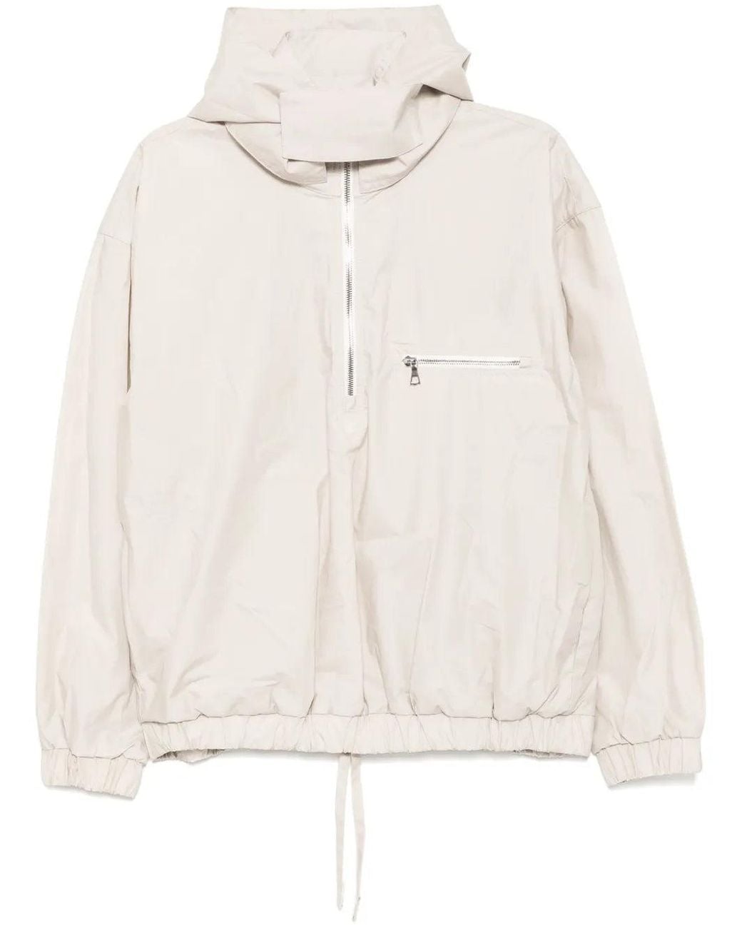 Rier Natural Waxed Windbreaker for men