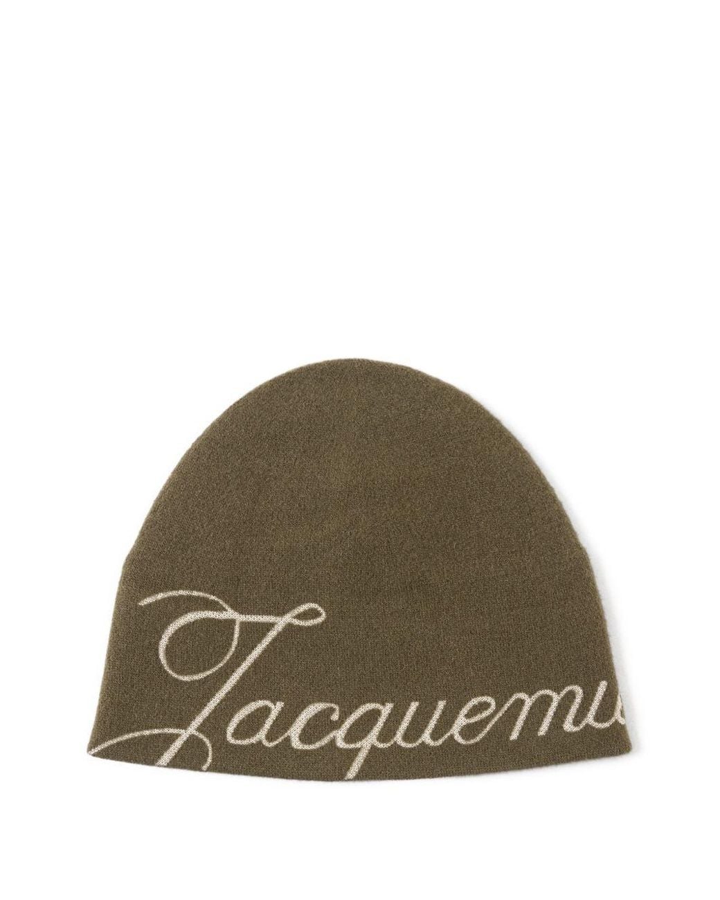 Jacquemus Green Atelier Beanie Hat for men