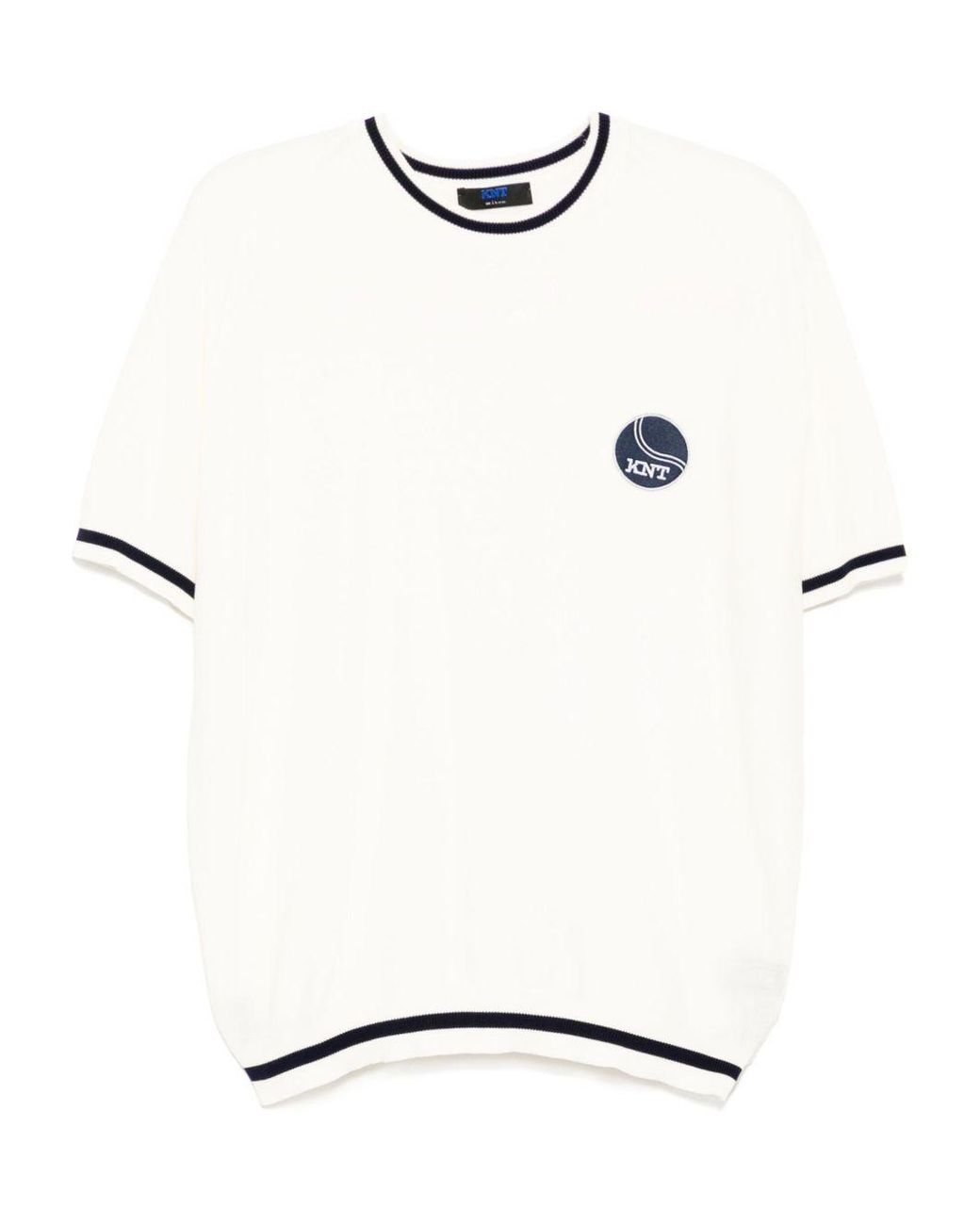 Kiton White Knt Sweater for men