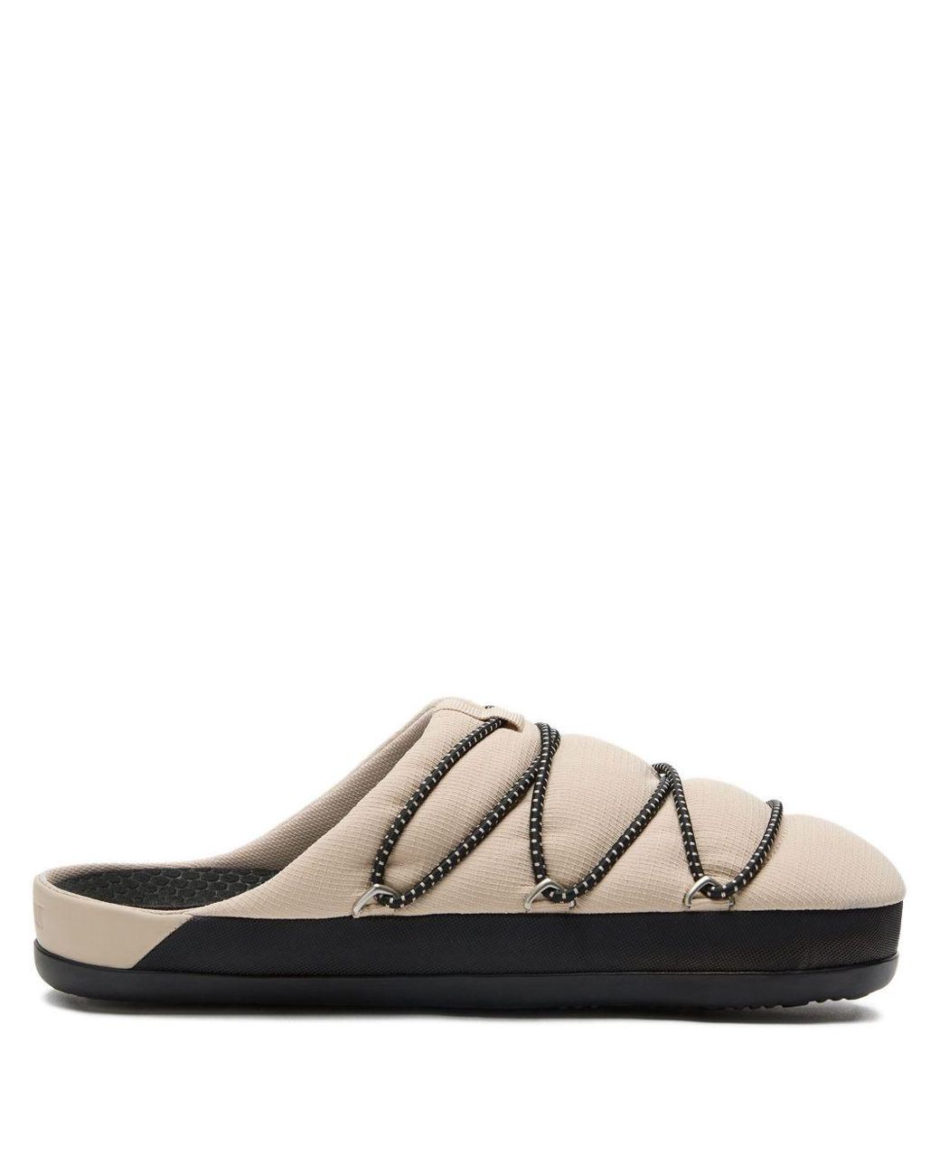 Moon Boot Black Soft Slippers for men