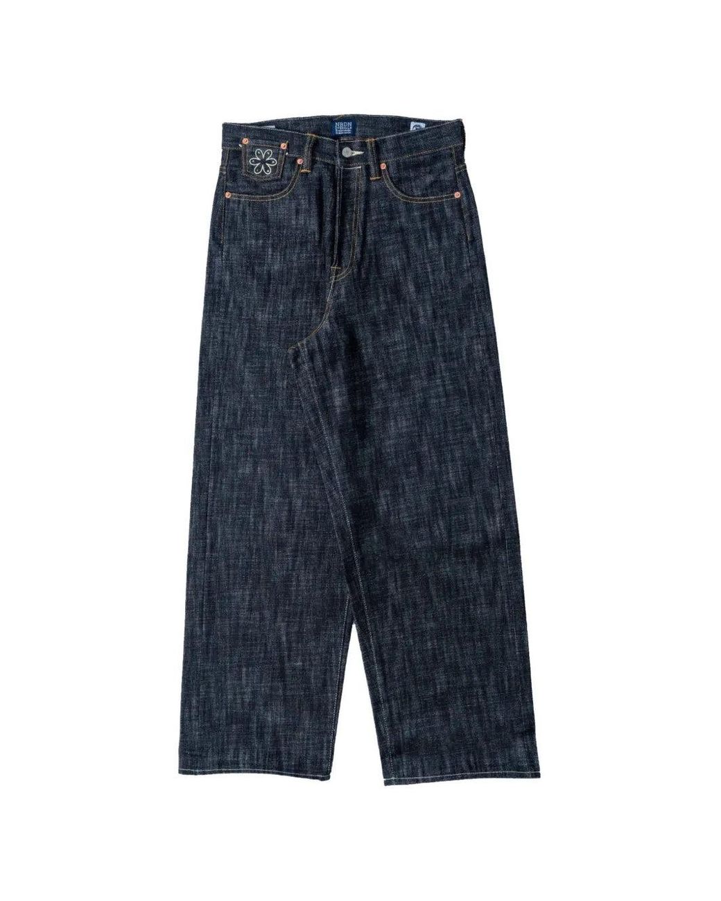 NBDN Denim Blue Jean Ample Kanpai! À Broderies for men