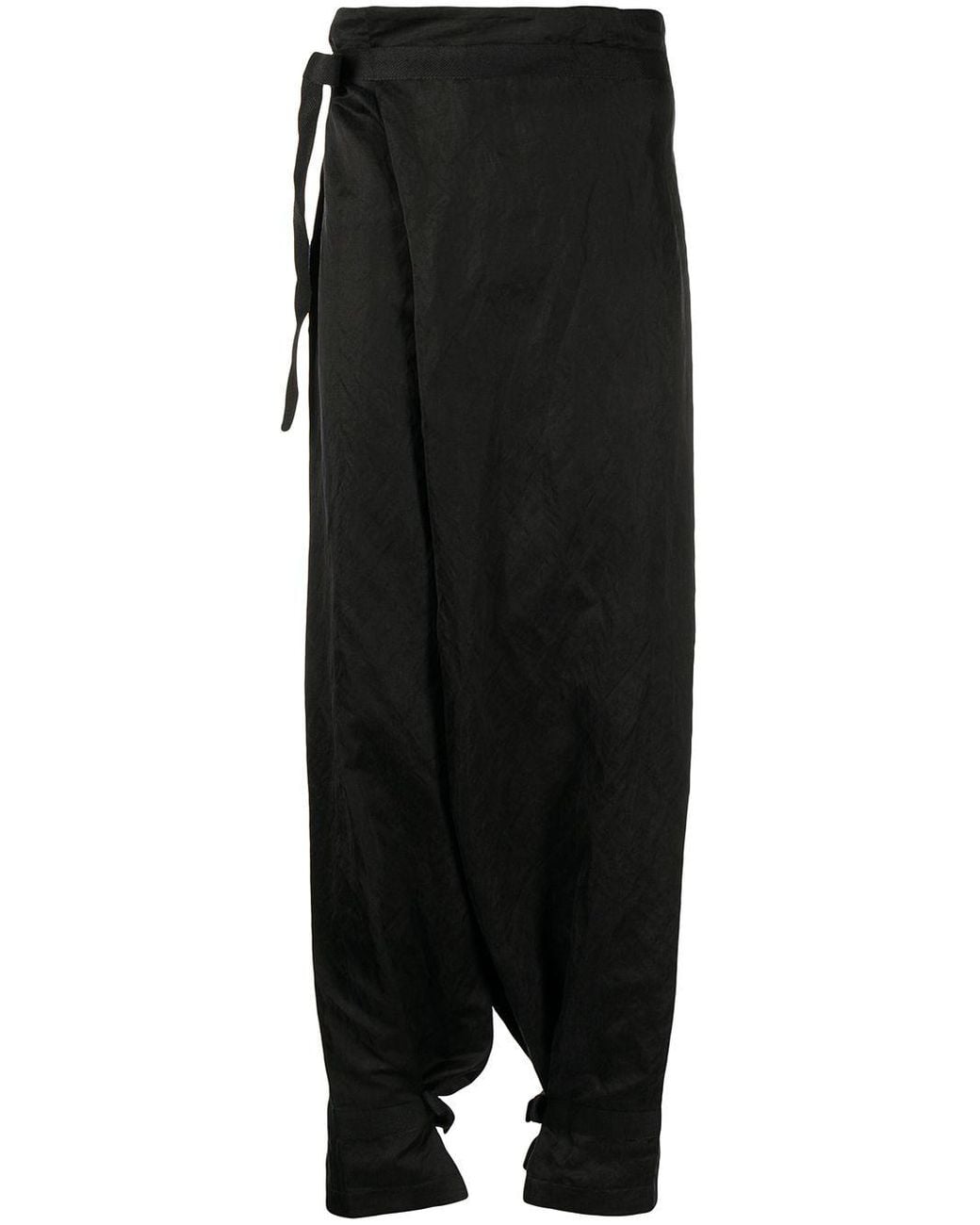 Toogood Black The Morris Wide-Leg Trousers