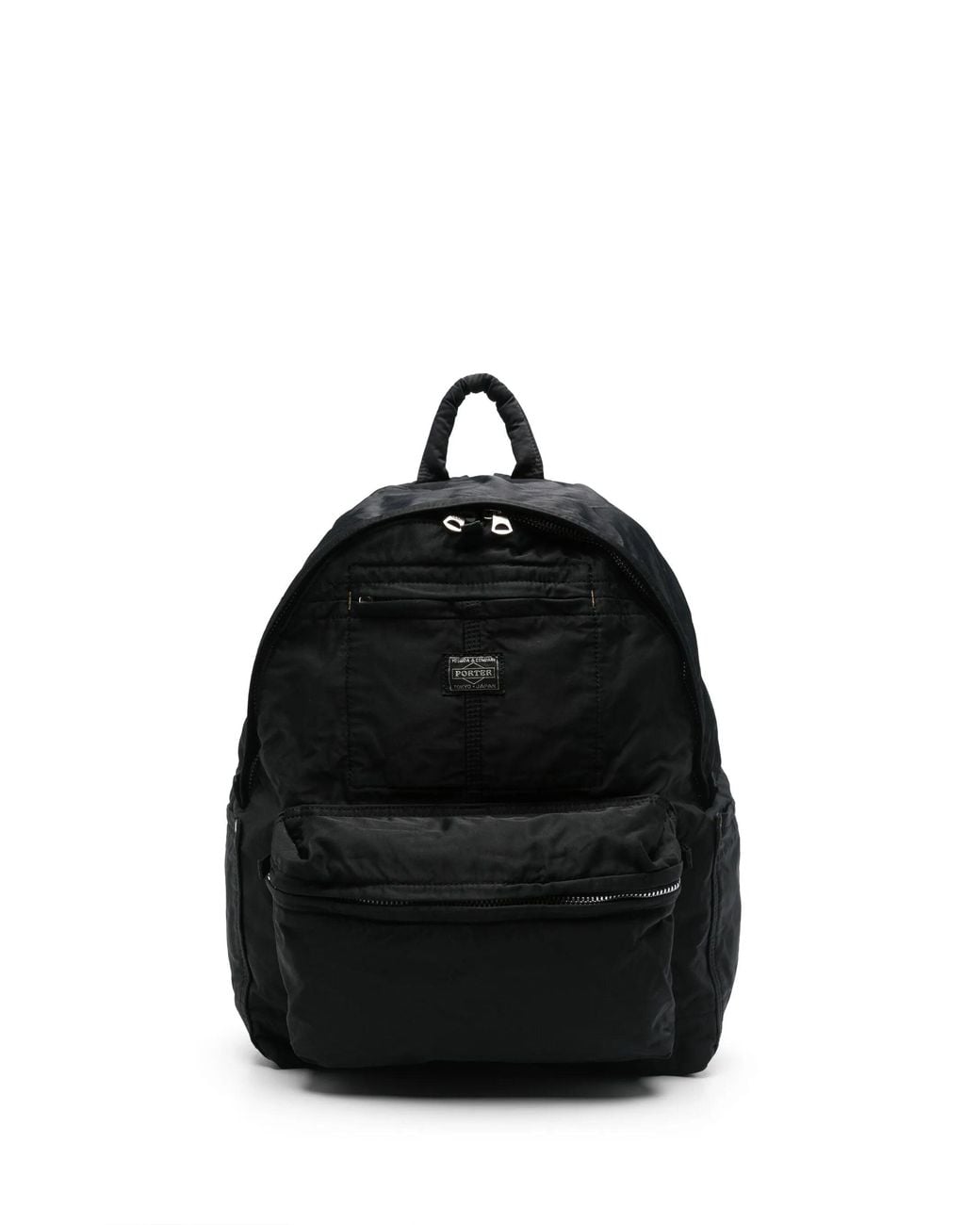 Porter-Yoshida and Co Black Zip-Up Backpack for men