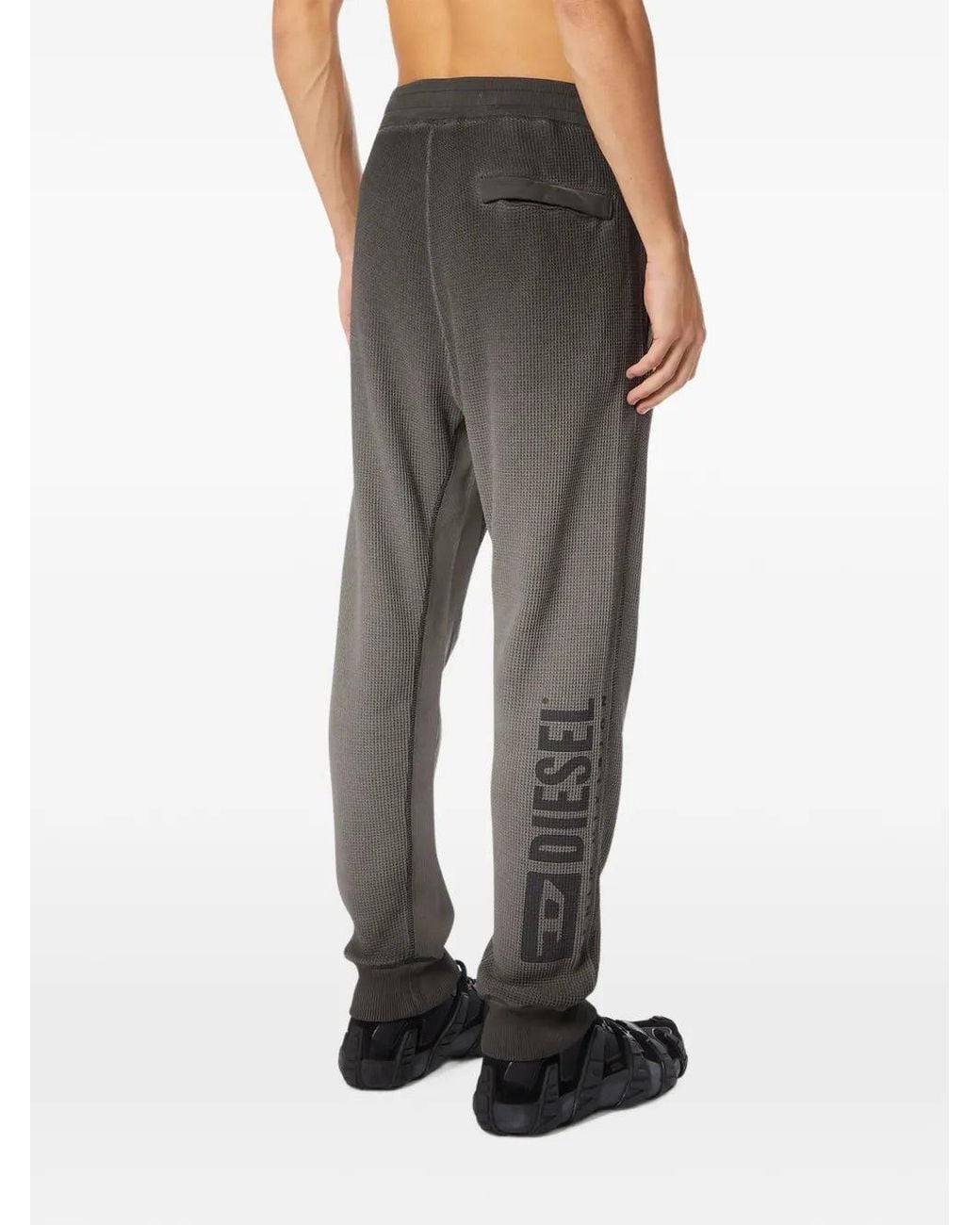 DIESEL Multicolor Logo-Print Track Pants for men