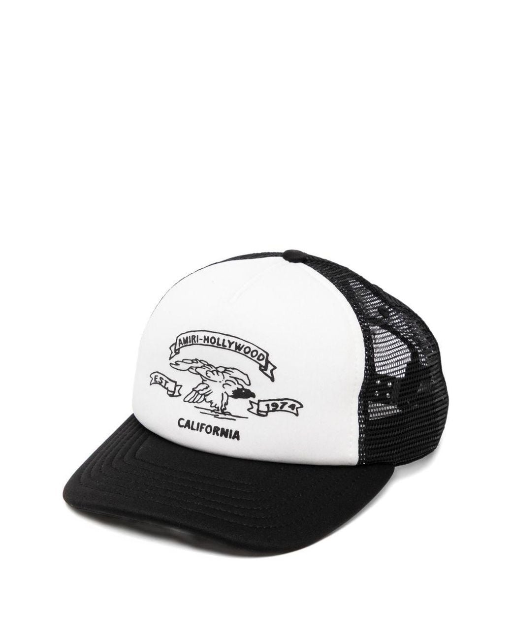 Amiri Black Graphic-Print Baseball Cap for men