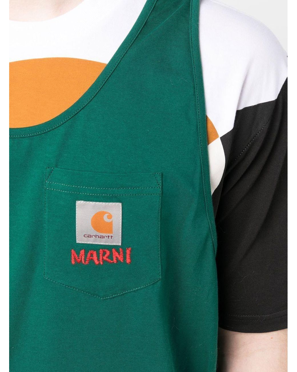 Marni x Carhartt WIP Shirt 'Tobacco' | Brown | Men's Size Medium