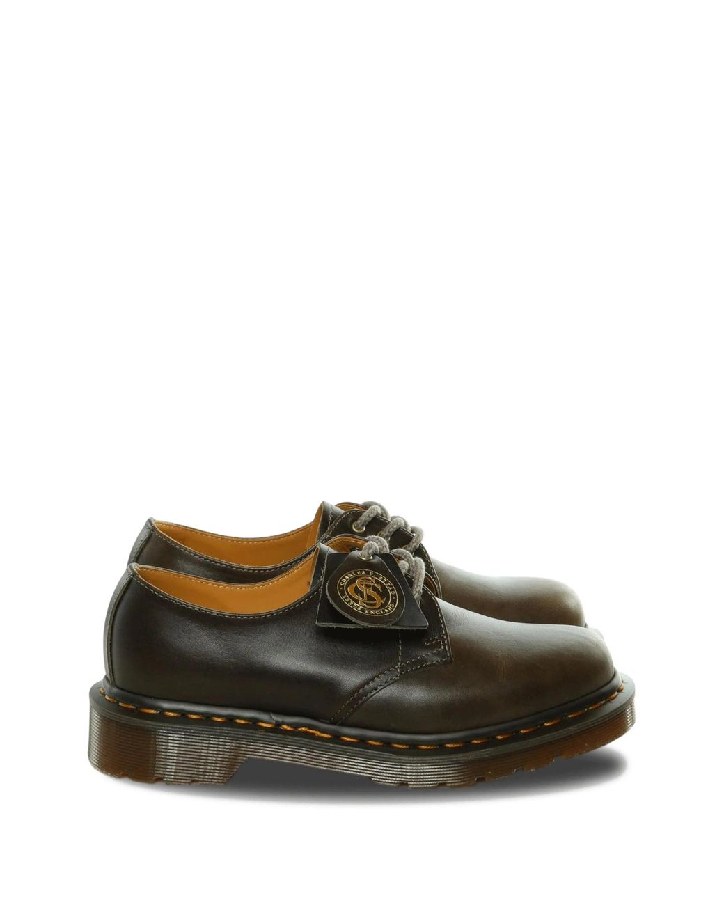Dr. Martens Green 1461 Classic Loafers for men