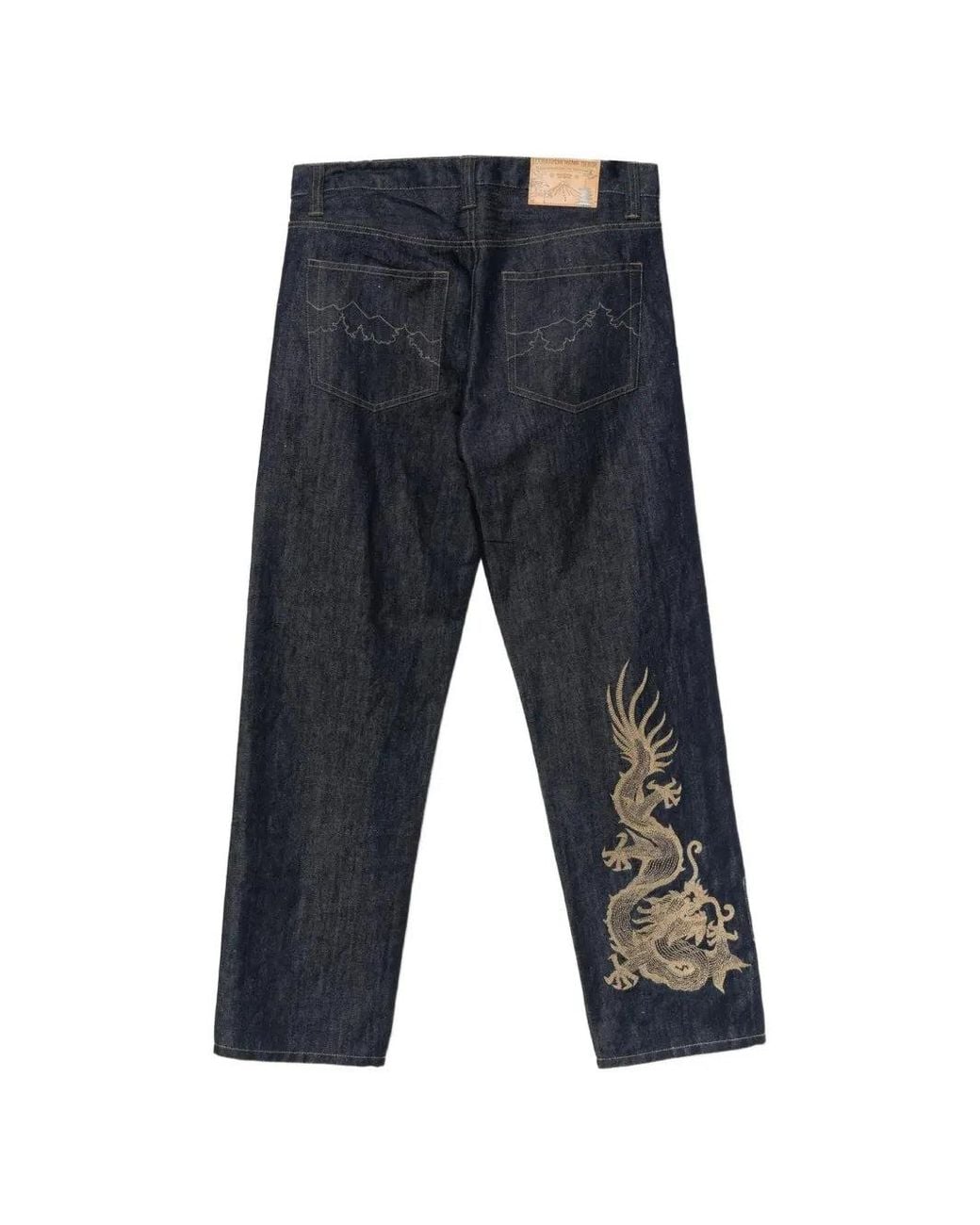 Maharishi Blue 7727 Original Dragon 7 Jeans for men