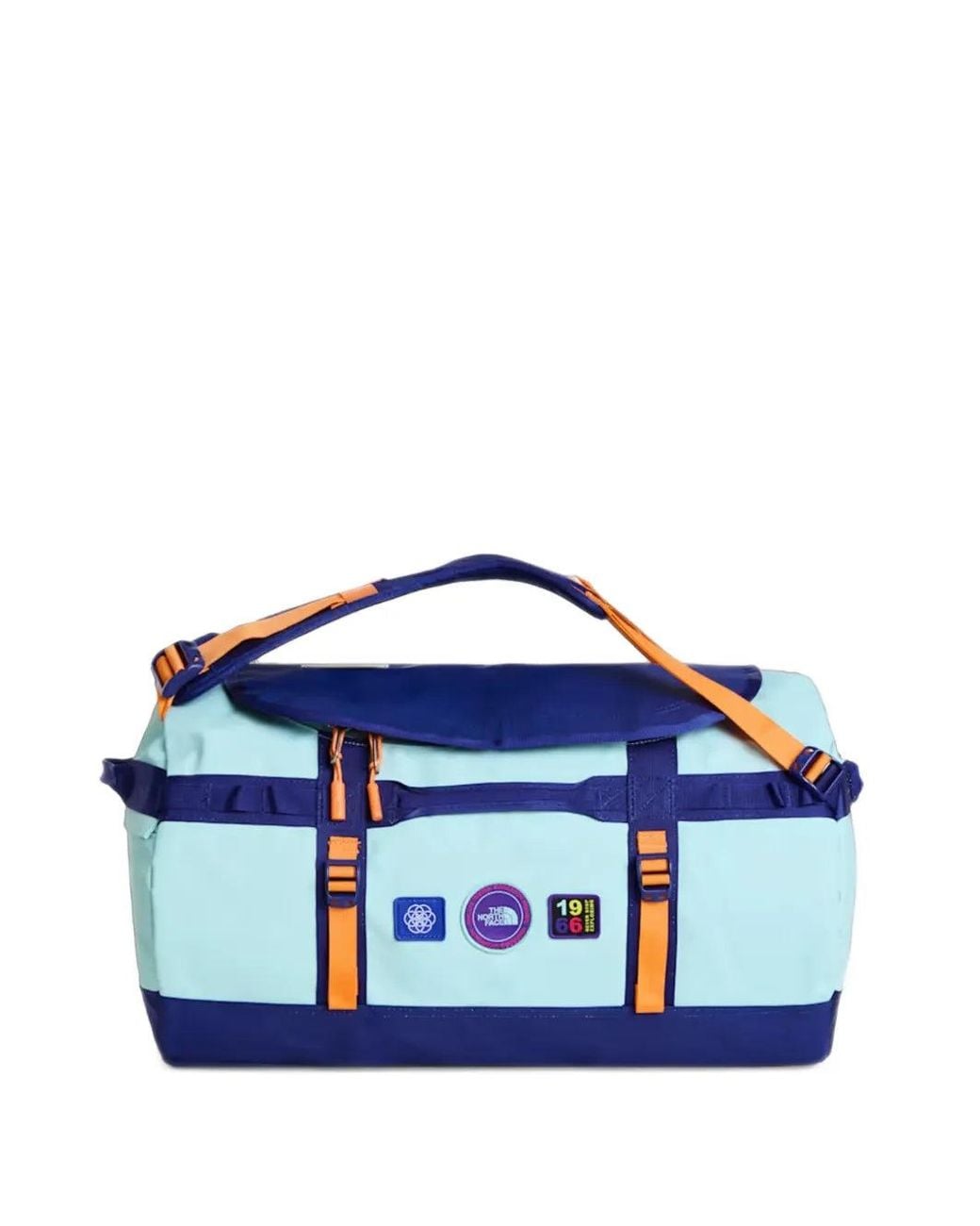 The North Face Blue Small Base Camp Logo-Patch Backpack