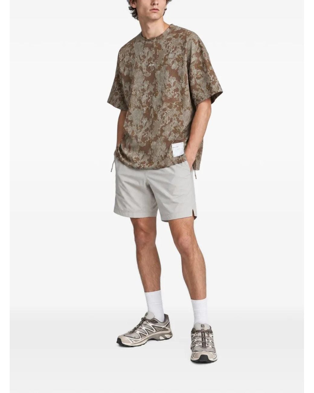 Satisfy White Space‑O Camo-Print T-Shirt for men