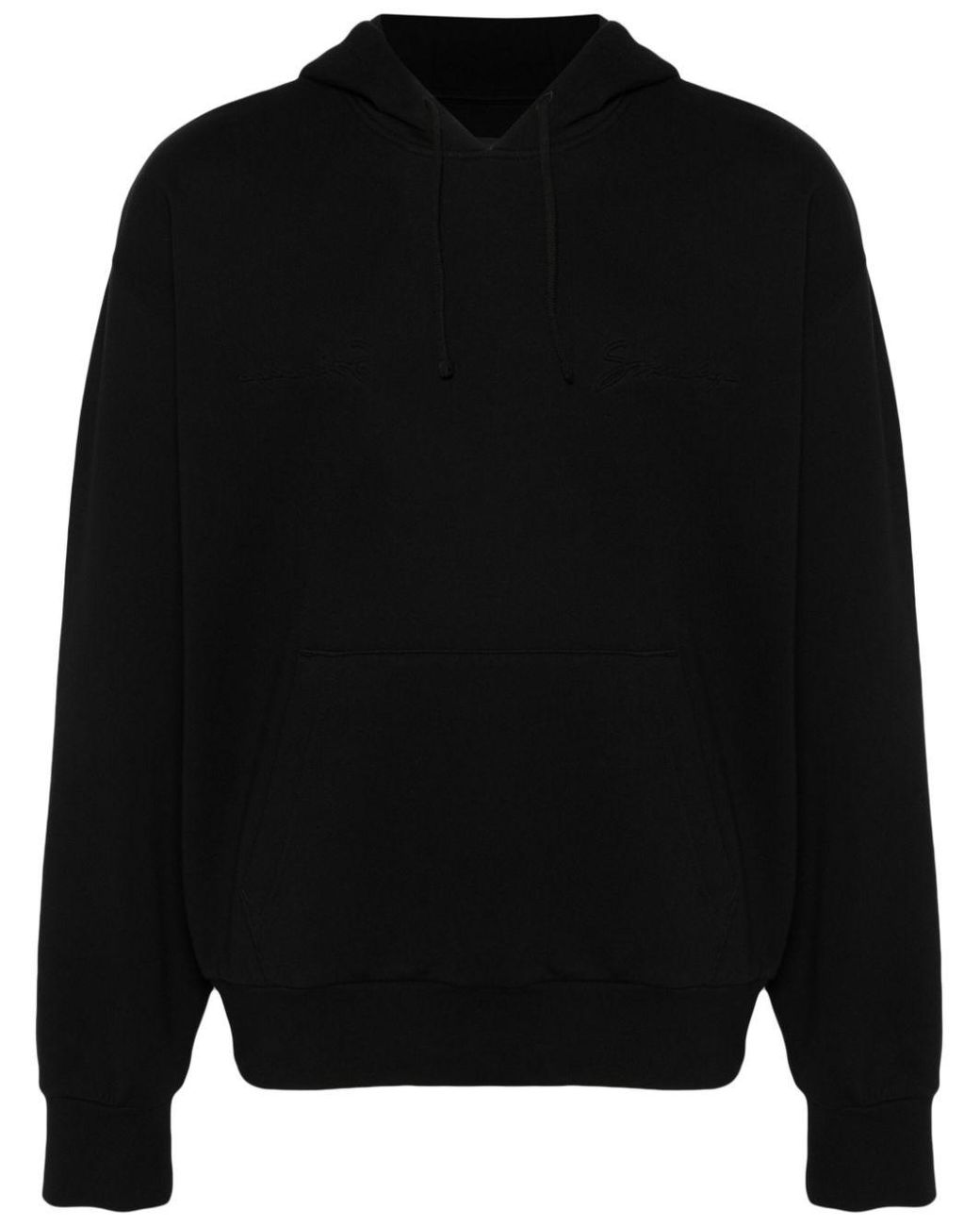 Givenchy Black Hoodie With Baroque Embossing for men