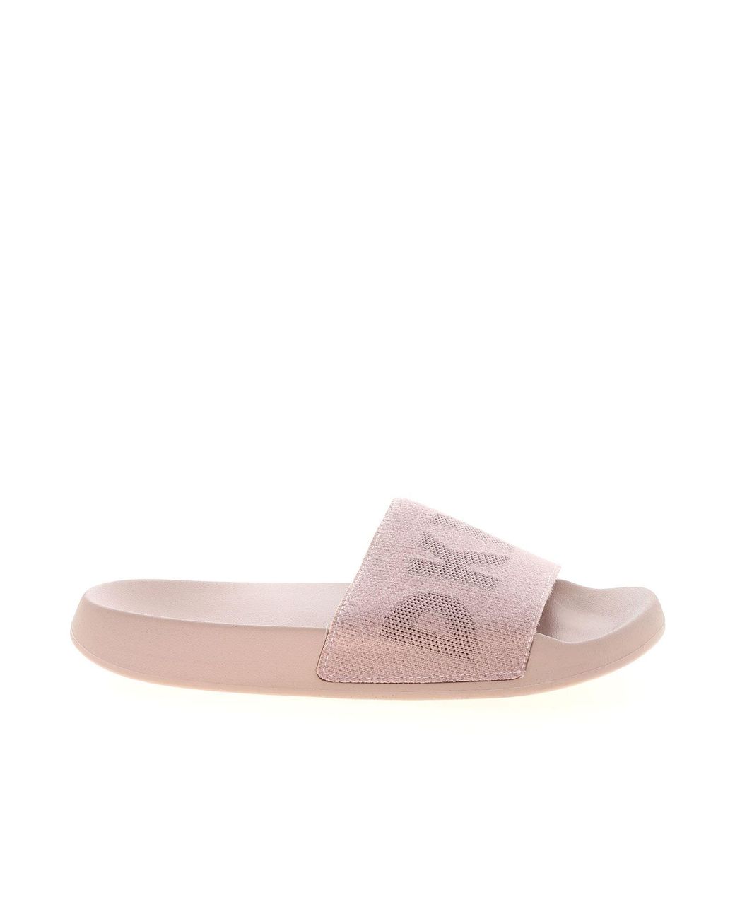 DKNY Rubber Zax Slippers in Pink - Lyst
