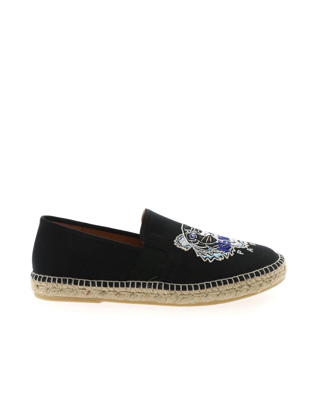 kenzo tiger espadrilles black