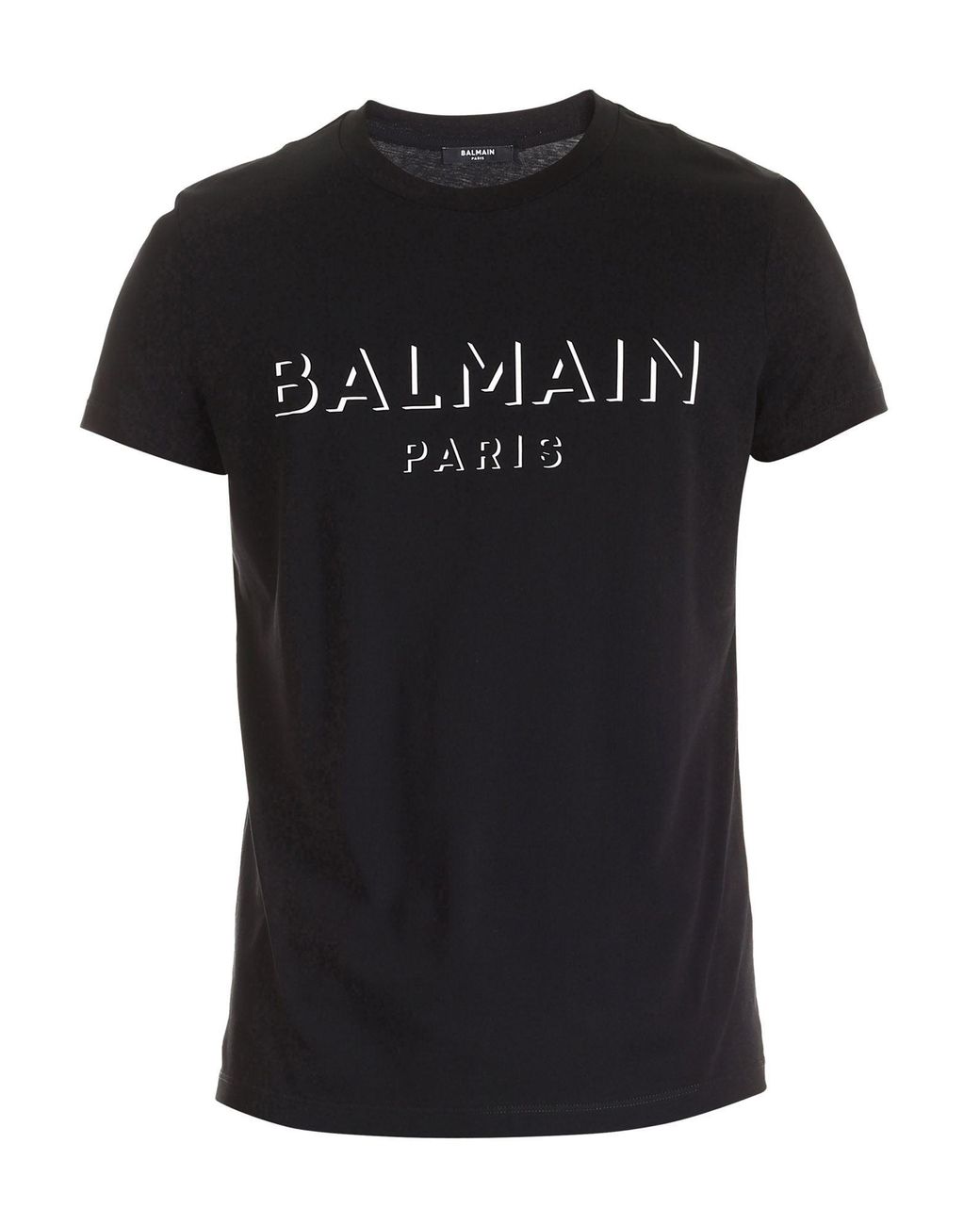 Balmain 3d Effect Logo T-shirt in Black for Men - Lyst