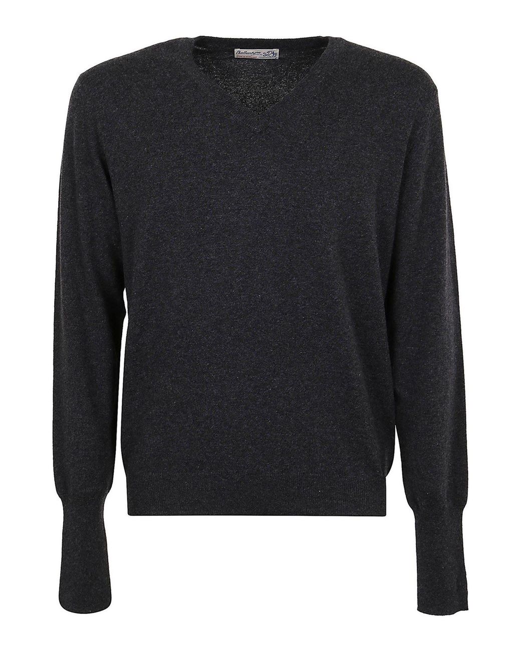 Ballantyne Cashmere V-neck Sweater in Grey (Gray) for Men - Lyst