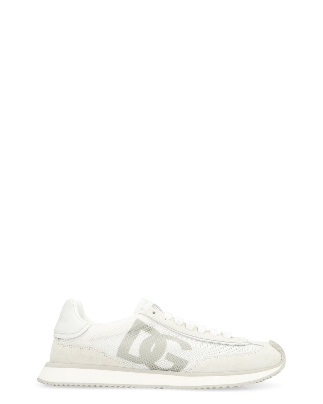 Dolce & Gabbana White Low-Top Sneakers Cushion Calf Trainers