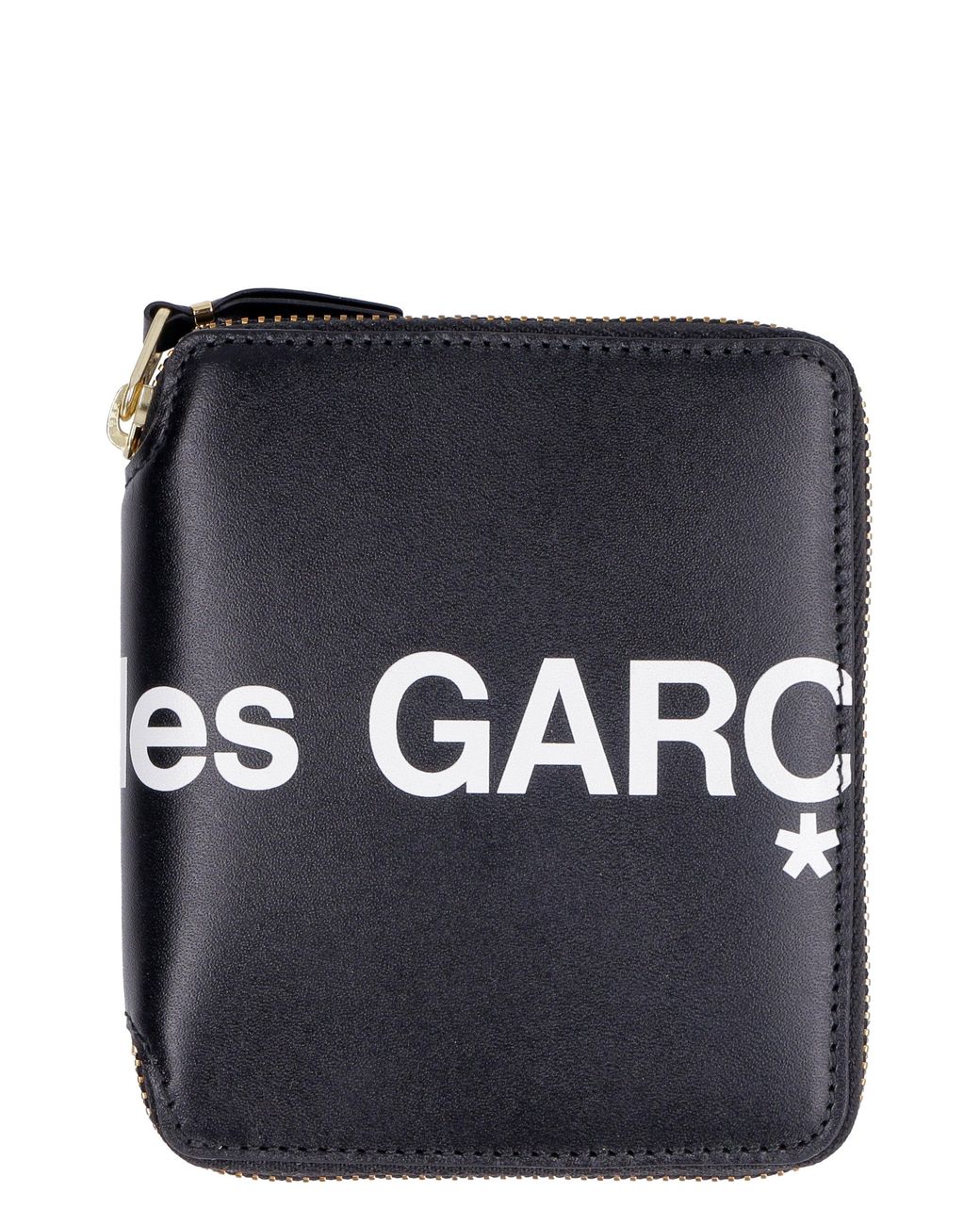 Comme des Garçons Blue Huge Leather Zip Around Wallet