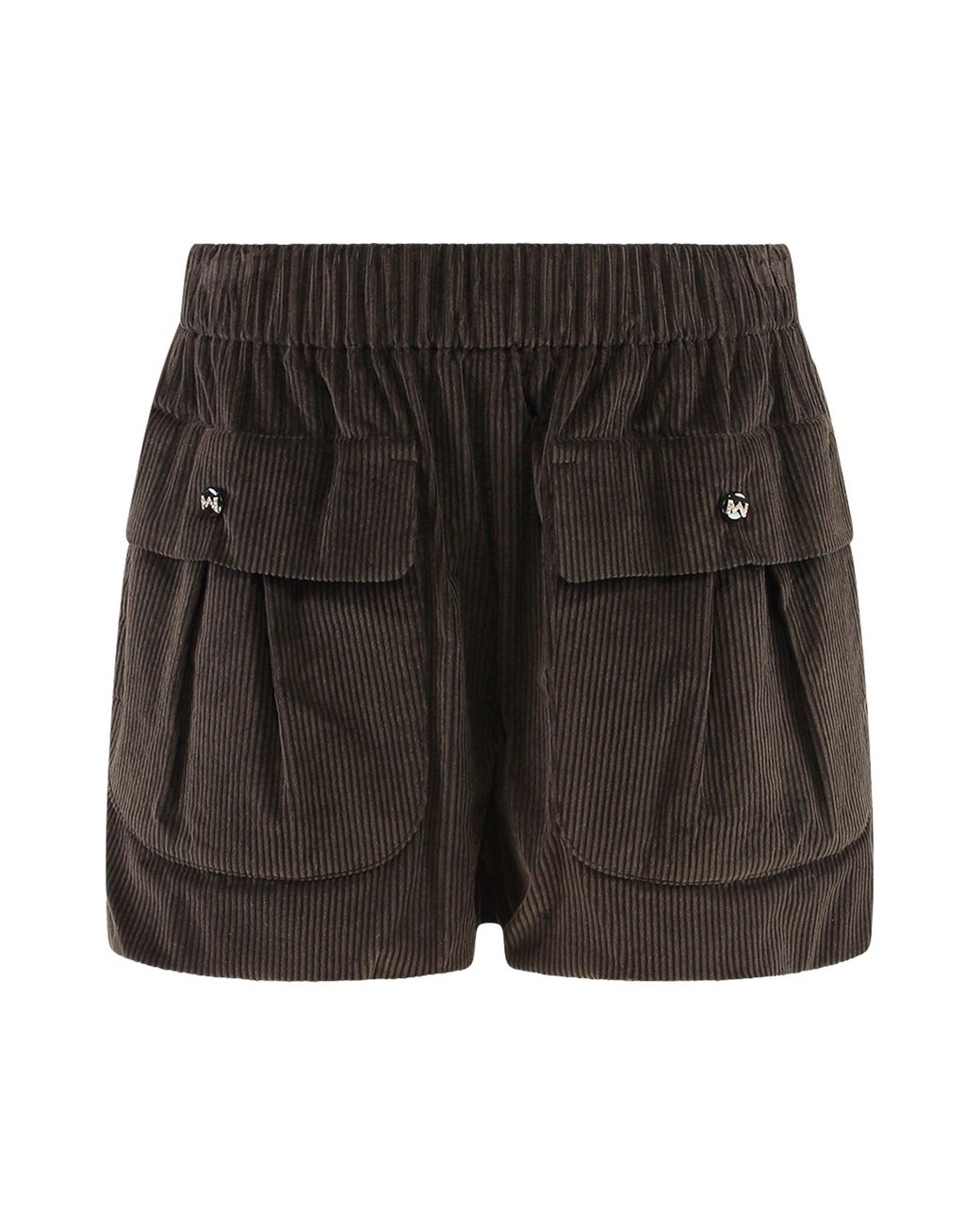 The Mannei Black Cotton Shorts