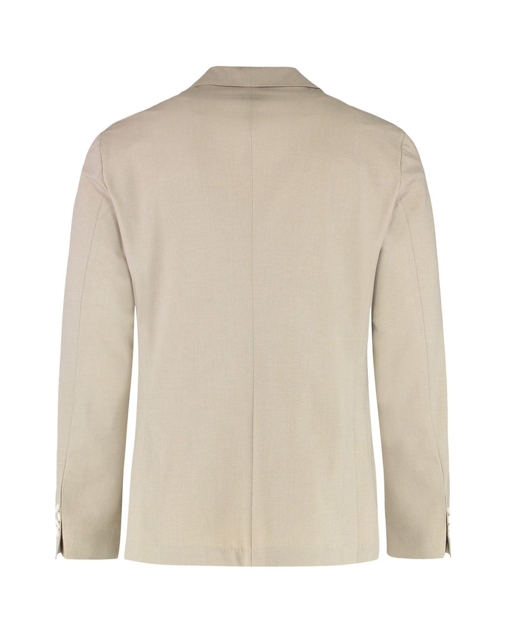 Boss Natural Single-Breasted Two-Button Jacket for men