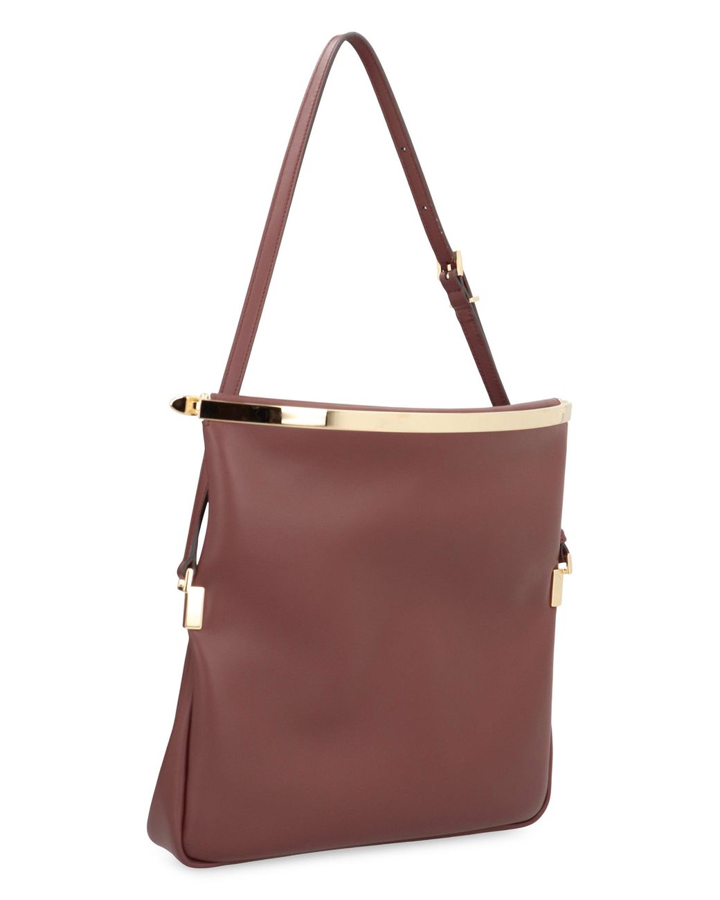 Tod's Purple Calf Leather Shoulder Bag