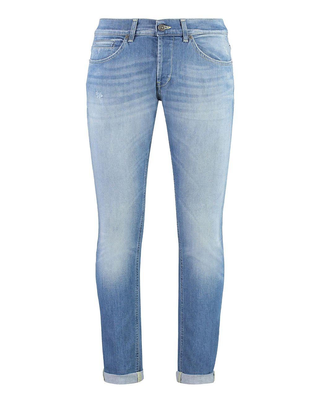 Dondup Blue George Skinny Trousers for men
