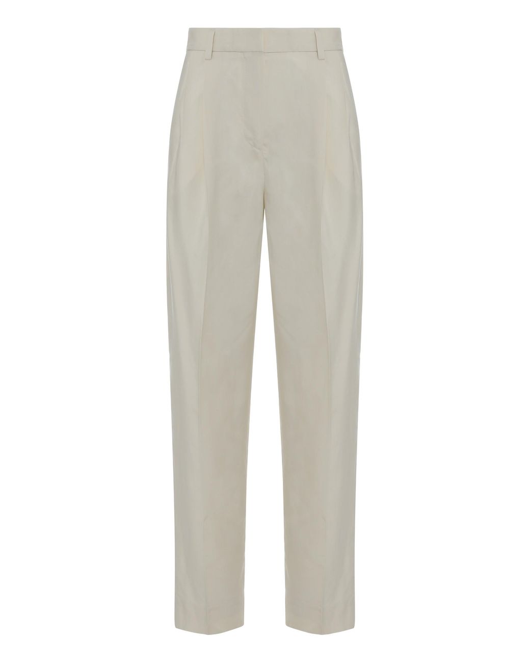 Totême White Straight-Leg Pants