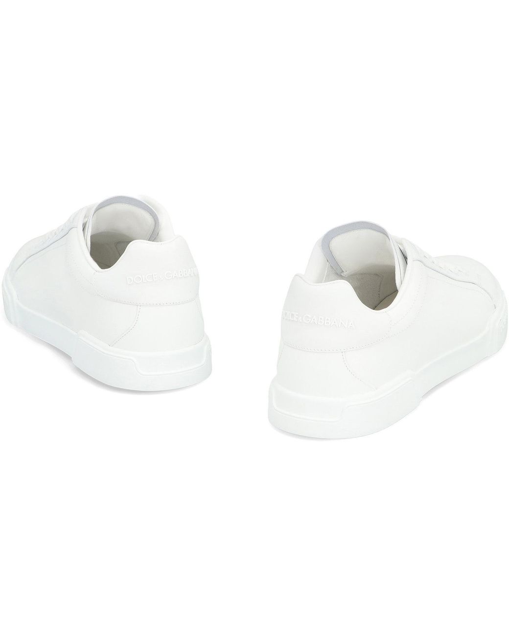 Dolce & Gabbana White Portofino Light Low-Top Sneakers for men