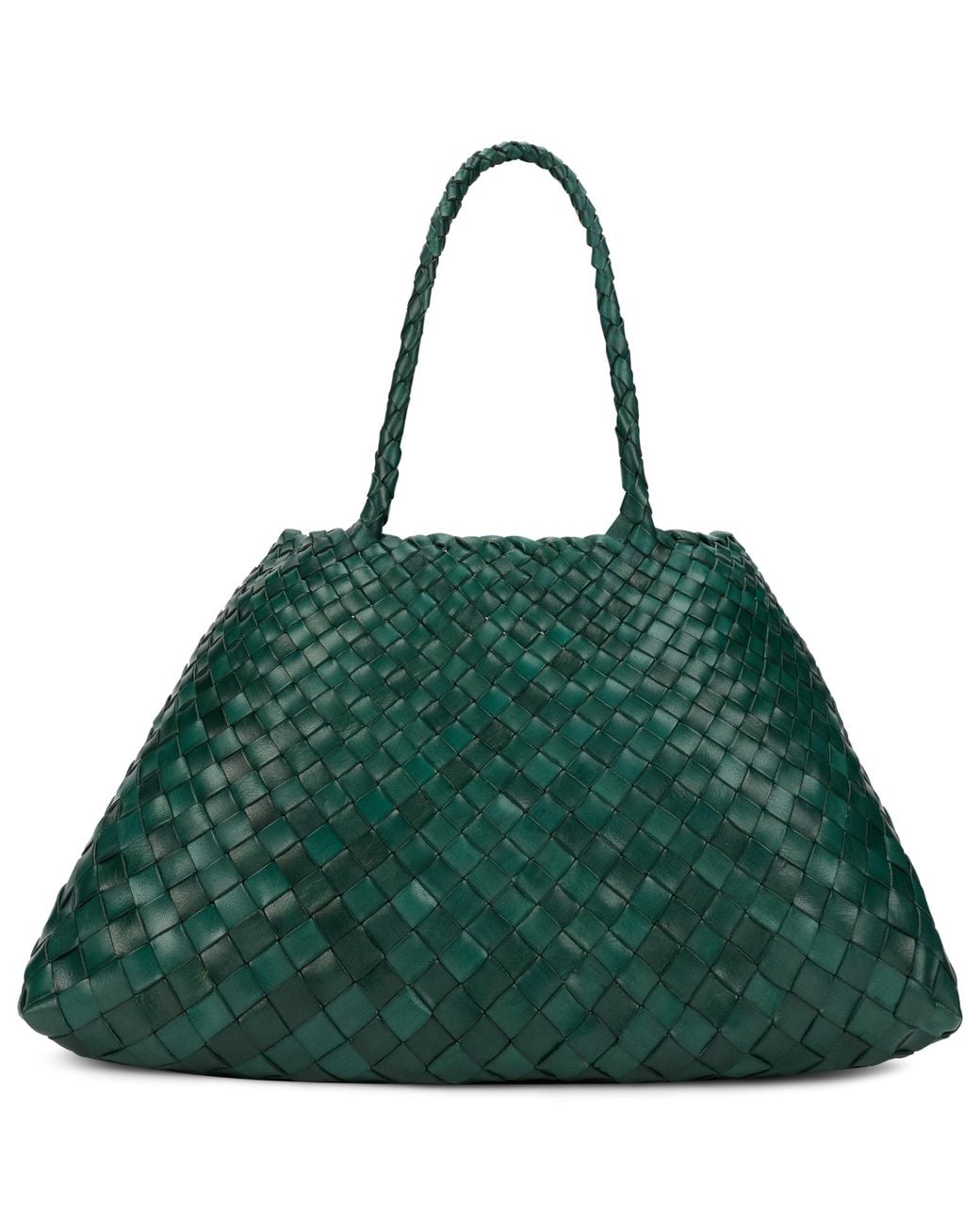 Dragon Diffusion Green Santa Croce Big Handbag