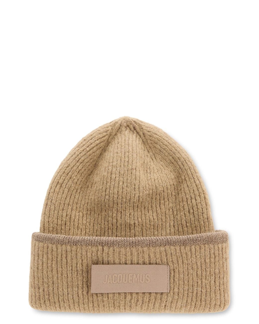 Jacquemus Natural Hat With A Turn-Up