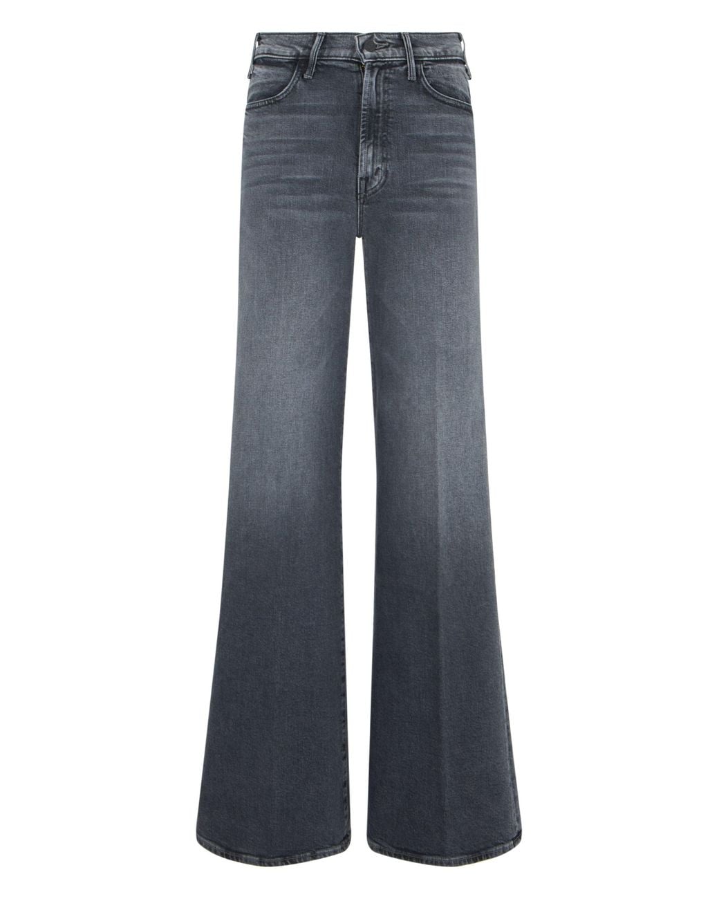 Mother Blue Flared Jeans