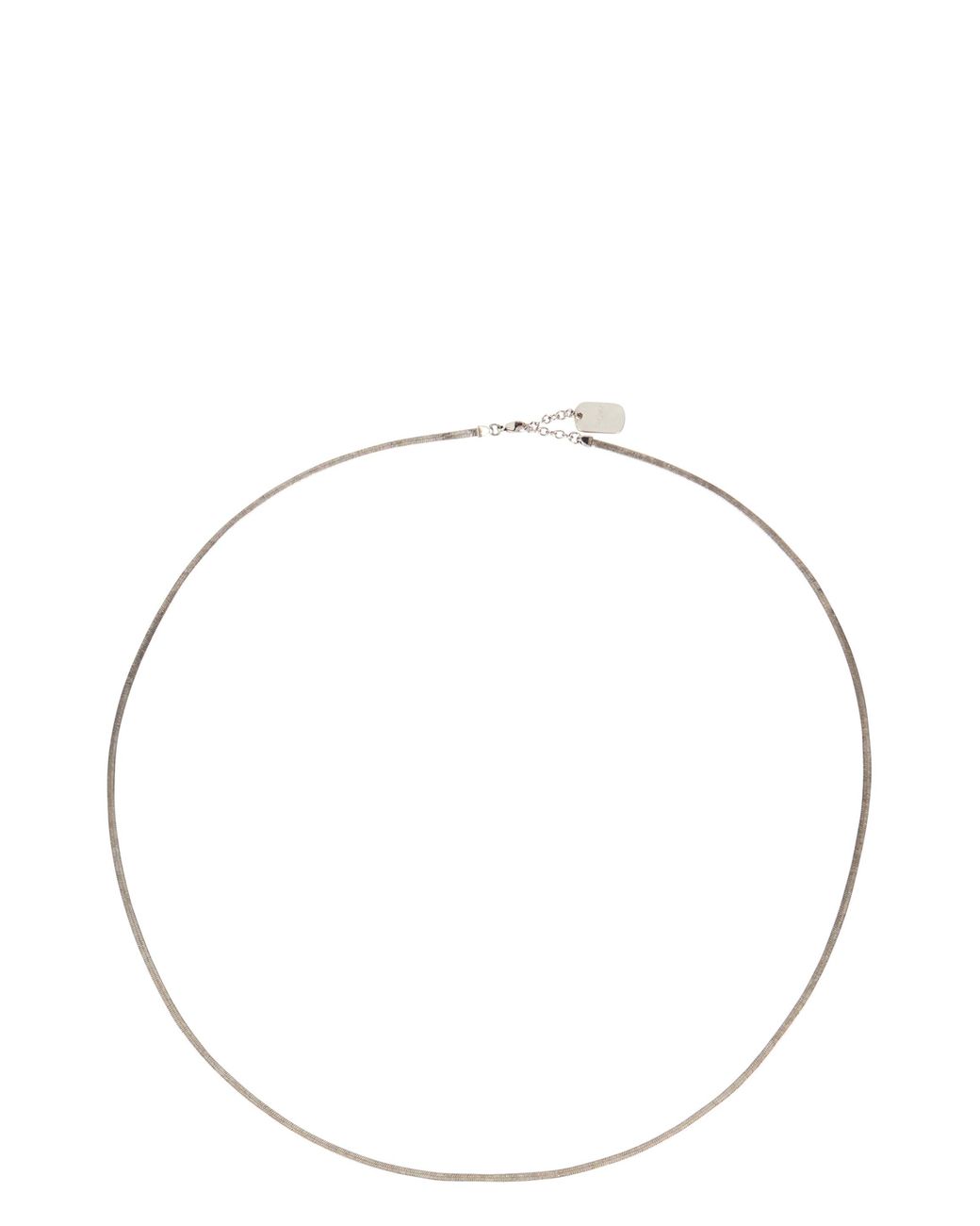 Saint Laurent Metallic Short Chain for men
