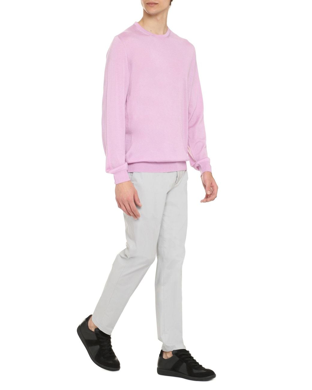THE (Alphabet) Pink The (Knit) for men