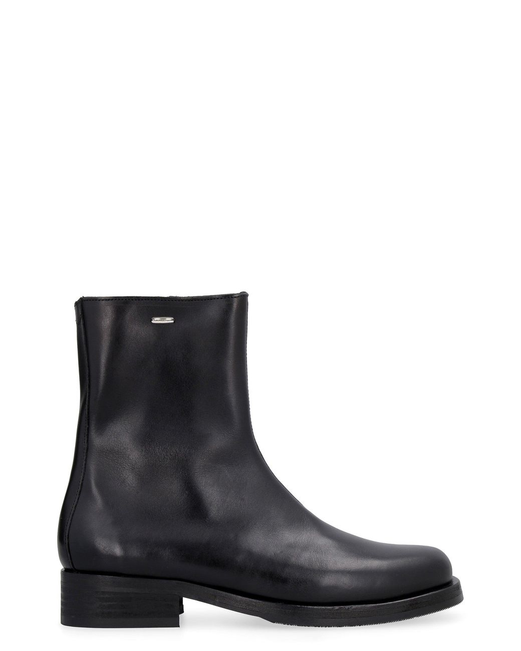 Our Legacy Black Ankle Boots Camion Leather Calf for men