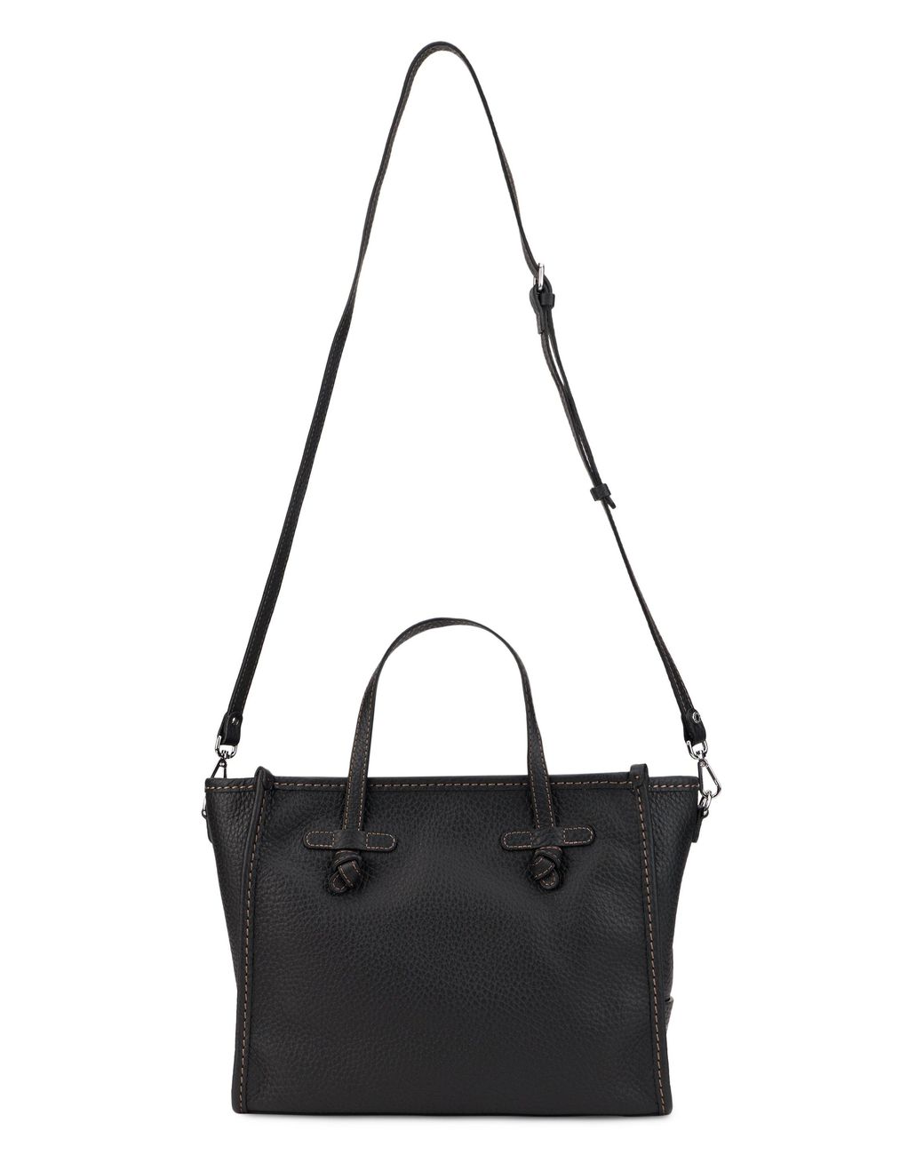 Gianni Chiarini Black Tote Bag With Shoulder Strap