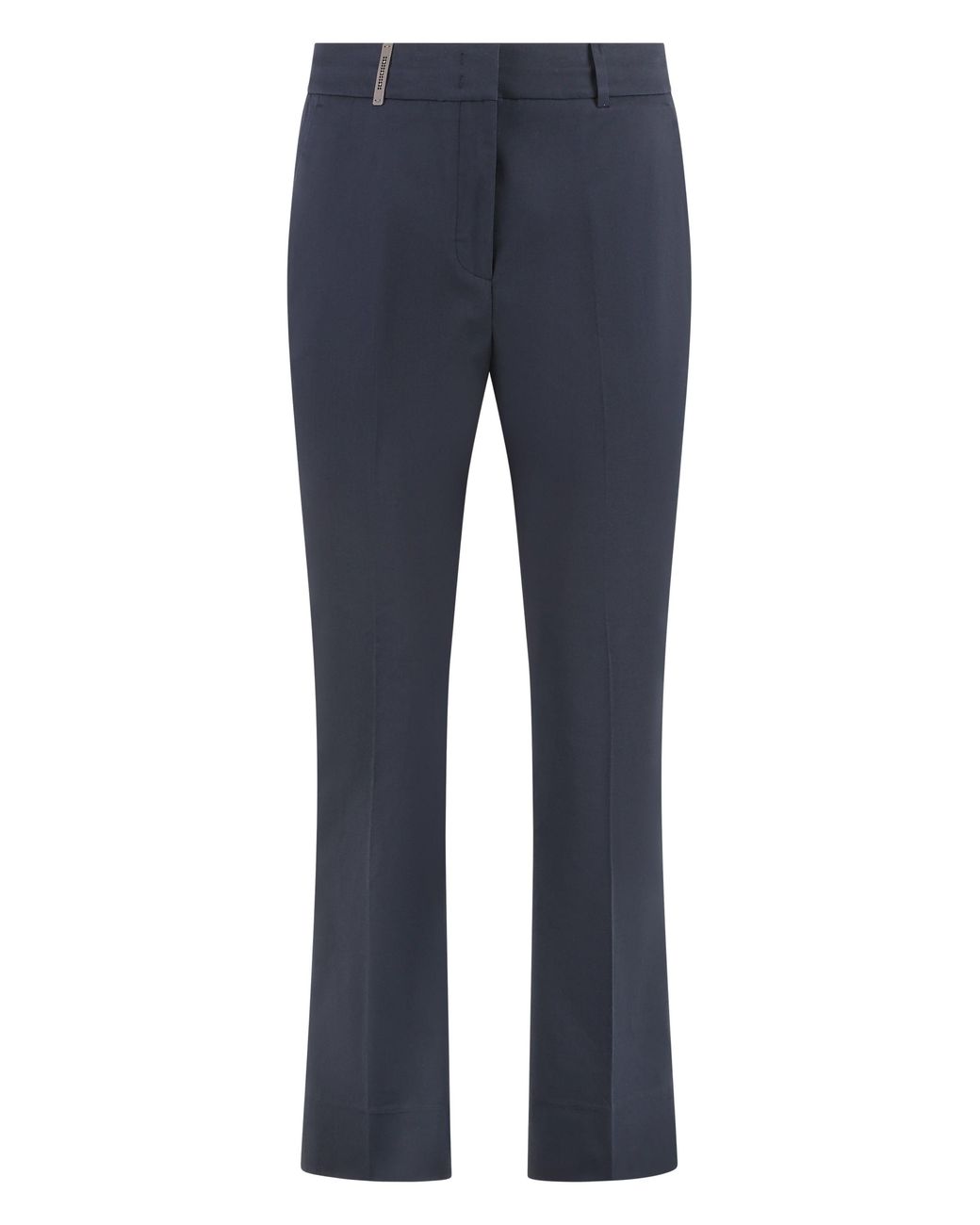 Peserico Blue Cotton Trousers
