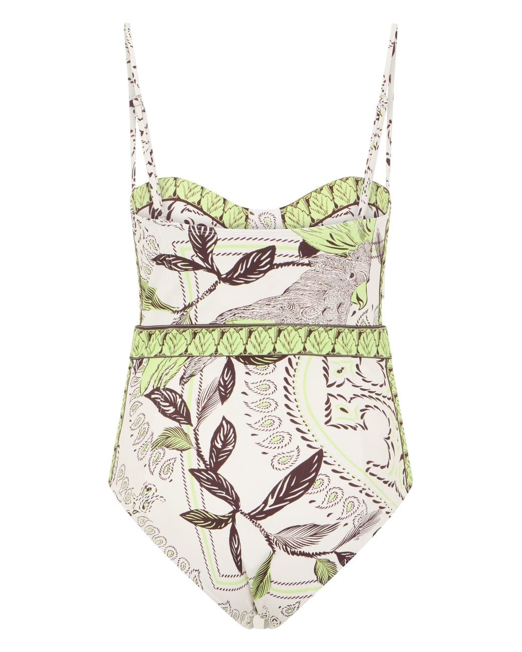 Tory Burch White One-Piece Swimsuit With Print