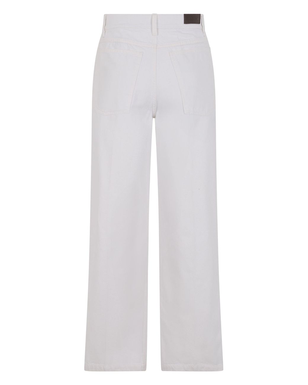 Lemaire White Wide-Leg Jeans for men